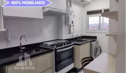 RR5978D Apartamento MOBILIADO 60m² CONDOMÍNIO CENTRAL PARK - OPORTUNIDADE - 2 Dorms 1 Vaga - Barueri SP - JD TUPANCI - Ótima Localização - PROX ALPH