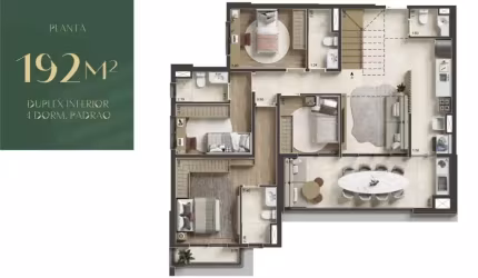 RR7914 Apartamento DUPLEX 192m² CONDOMÍNIO NID ALPHAVILLE - OPORTUNIDADE - 4 Dorms 2 Vagas - Barueri, SP - Ótima Localização - ALAMEDA ARAGUAIA