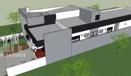 RR0168D LINDA CASA MODERNA A VENDA 190m² - CONDOMÍNIO ENGENHO VELHO - OPORTUNIDADE - 2 Suítes 4 Vagas - Nova Odessa, SP - Ótima Localização