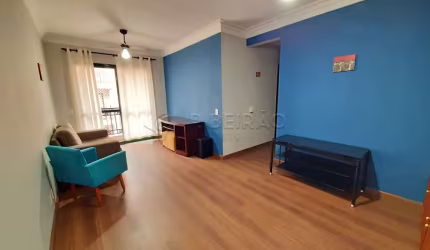 Apartamento no Bairro Jd. Palma Travassos com 03 dormitórios, armários planejados sendo 01 suite, 02 vagas de garagem.