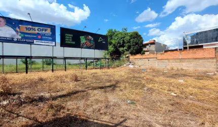 Lote comercial para locação na Av. Caramuru BTS com Projeto Galpão