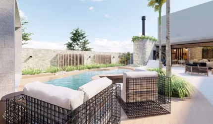 Casa térrea 4 suítes e piscina à venda condomínio Royal Park