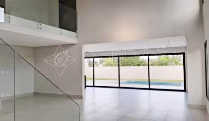 Casa sobrado com 3 suítes e piscina para locação no condomínio Reserva Santa Luisa