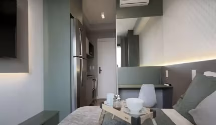 Studio à venda no Brooklin com 23m² 1 dormitório 1 banheiro sem vaga