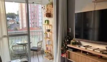 Apartamento no Condomínio Vertical Terras Do Cha na Vila Guarani (Z Sul) com 59m² 2 dormitórios 2 banheiros 1 vaga