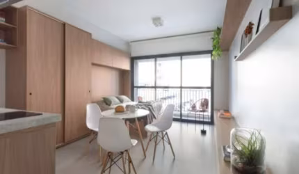 Apartamento no Condomínio Setin Downtown Genebra na Bela Vista com 31m² 1 dormitório 1 banheiro