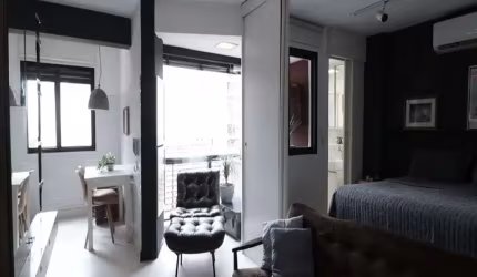 Apartamento no  Condomínio Stare Moema no Campos Elíseos com 38m² 1 dormitório 1 banheiro
