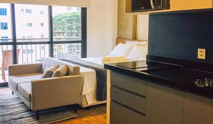 Apartamento à Venda - Santa Cecília, 1 Quarto,  28 m2