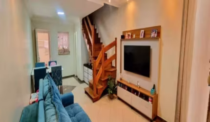 Sobrado em Condomínio Fechado à venda no Jardim Leonor Mendes de Barros com 90m² 2 dormitórios 2 suítes 3 banheiros 3 vagas