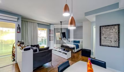 Apartamento à Venda - Jardim Anália Franco, 1 Quarto,  42 m2