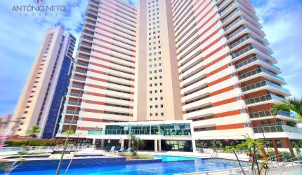 Apartamento com 2 dormitórios para alugar, 97 m² por R$ 4.929,37/mês - Papicu - Fortaleza/CE