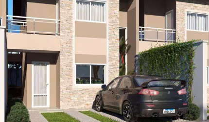 Casa com 4 dormitórios à venda, 103 m² - Eusébio - Eusébio/CE