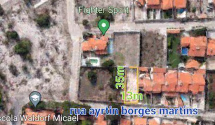 Terreno para alugar, 455 m² por R$ 2.000,00/mês - Água Fria - Fortaleza/CE