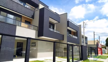 Triplex para Venda em São José dos Pinhais, Carioca, 3 dormitórios, 2 suítes, 4 banheiros, 3 vagas