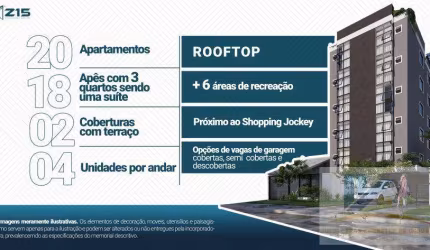 Apartamento para Venda em Pinhais, Centro, 3 dormitórios, 1 suíte, 1 banheiro, 1 vaga