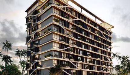 Flat à venda, 20 m² por R$ 331.632,70 - Ponta de Campina - Cabedelo/PB