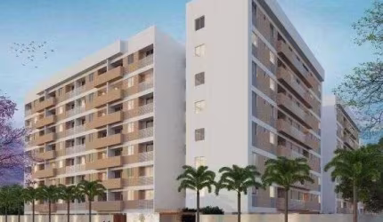 Apartamento com 2 dormitórios para alugar, 57 m² por R$ 2.400,00/mês - Jardim Cidade Universitária - João Pessoa/PB