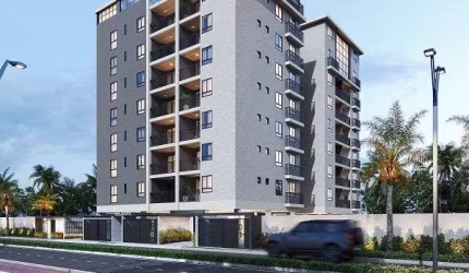 Apartamento com 2 dormitórios à venda, 53 m² por R$ 364.496,51 - Intermares - Cabedelo/PB