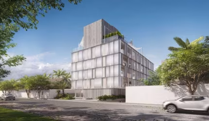 Flat com 1 dormitório à venda, 26 m² por R$ 465.064 - Ponta de Campina - Cabedelo/PB