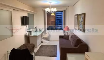 Flat com 1 dormitório à venda, 37m² - Moema Índios - São Paulo/SP