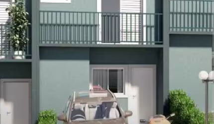CASA COM AMPLO QUINTAL VAGA DE GARAGEM LAZER COMPLETO