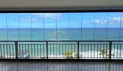 Apartamento 4 suítes com linda vista mar, à venda no Rio Vermelho, Salvador, BA