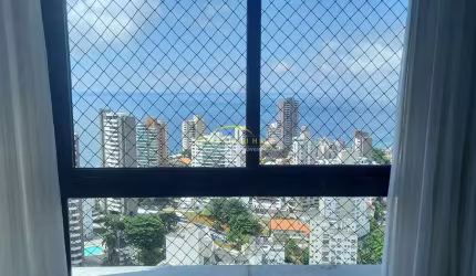 Espetacular apartamento, vista belíssima,  para locação, Jardim Apipema, Salvador, BA