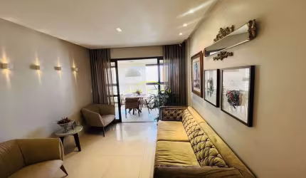 Apartamento de 3 Quartos com Vista Mar no Jardim Apipema – 127m², Varanda, 3 Vagas e Lazer Completo