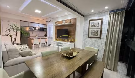 Lindo apartamento Vista Mar no Rio Vermelho –  Quarto e sala