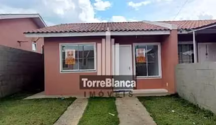 ALUGA-SE: Casa em condomínio fechado com 02 dormitórios, 49m², Porto Sabiá, Chapada - Ponta Grossa/