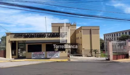 Apartamento térreo no Condomínio Monteiro Lobato à venda, Jardim Carvalho, Ponta Grossa, PR