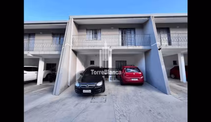 Sobrado mobiliado para locação, em condomínio fechado, 3 quartos - 140 m²-  Estrela, Ponta Grossa,