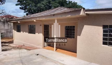 Casa com 3 dormitórios para alugar, 100 m² construídos - Nova Rússia - Ponta Grossa/PR