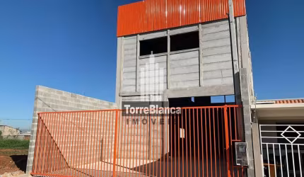 Galpão / Barracão para locação com mezanino e banheiro, 180 m² -  Cará-cará, Ponta Grossa, PR