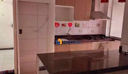 Apartamento com dois quartos, semi mobiliado, no Conjunto Residencial Cidade Alta