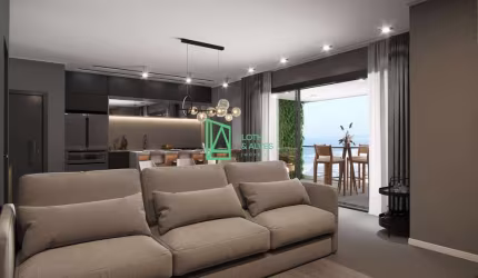 Apartamento à venda, Gravatá, NAVEGANTES - SC frente Mar com 03 suítes
