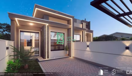 Casa à venda na planta, Meia Praia, NAVEGANTES - SC com previsão de entrega setembro 2025