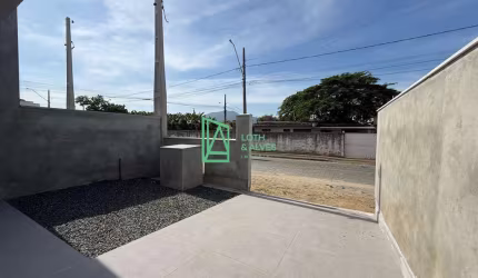 Casa geminada com 02 dormitórios à venda, Gravatá, NAVEGANTES - SC