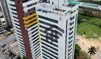 Apartamento com vista para o mar de 01 Quarto, localizado em Piedade, Jaboatão dos Guararapes - Pernambuco.