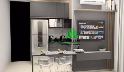 Apartamento para Venda em Ribeirão Preto, Vila Monte Alegre, 2 dormitórios, 1 suíte, 1 banheiro, 1 vaga