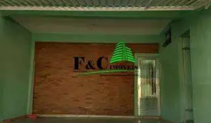 Casa para Venda em Rio Claro, Vila Cristina, 2 dormitórios, 1 banheiro, 2 vagas