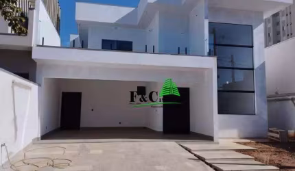 Casa em Condomínio para Venda em Limeira, Jardim Maria Bruschi Modeneis, 3 dormitórios, 3 suítes, 1 banheiro, 2 vagas