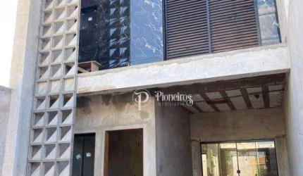 Sobrado com 3 dormitórios à venda, 143 m² por R$ 650.000 - Londrina/PR