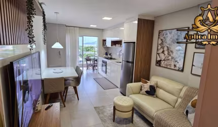 Apartamento 02 quartos (suíte) a 70m do mar - Meia Praia- Navegantes