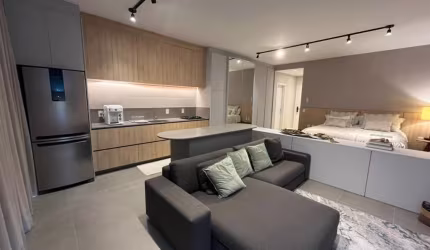 Estúdio de 78m² no Centro