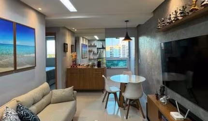 Apartamento em Buraquinho cond. Spazio Soberano, 2 quartos com suíte, Nascente, Lauro de Freitas BA