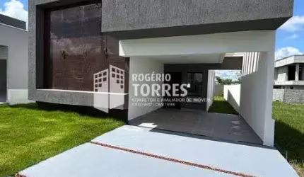 ICasa Térrea de 3/4, 2 suítes sendo 1 suíte com closet e 1 vaga de garagem em Camaçari