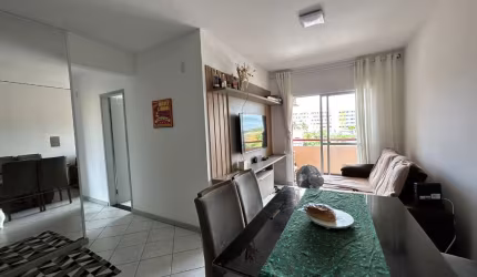 Apartamento a venda de 3/4 sendo 1 suíte, armários planejados na Boca do Rio