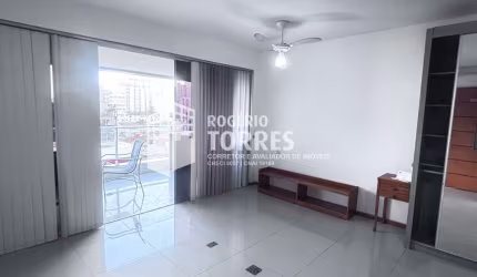 Apartamento STUDIO a venda de 40m² com varanda, vista mar e garagem na Pituba