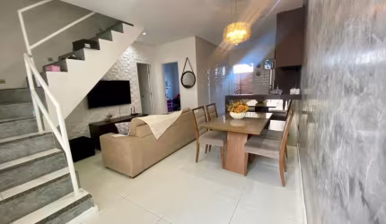 Cód. 289 Abrantes Casa Duplex com 3/4 sendo 2 suítes